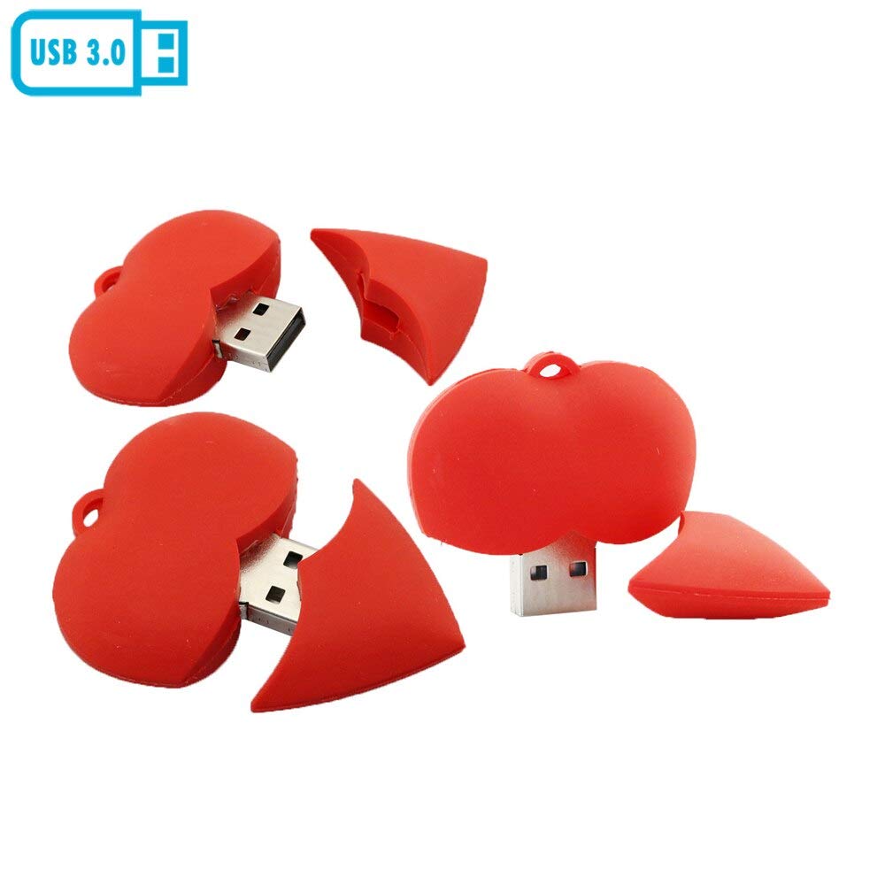 Amazon.co.jp: 32GB 心臓モデルusbフラッシュドライブのusbの