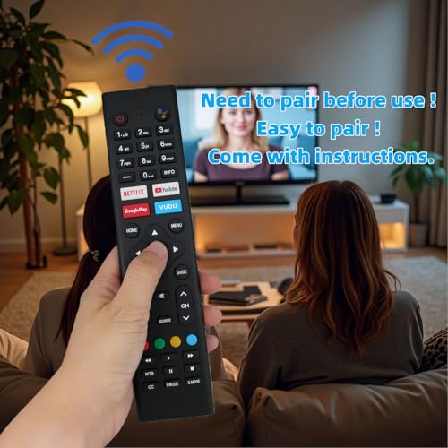 Télécommande vocale Sceptre pour Smart TV Android A515CV-UMC