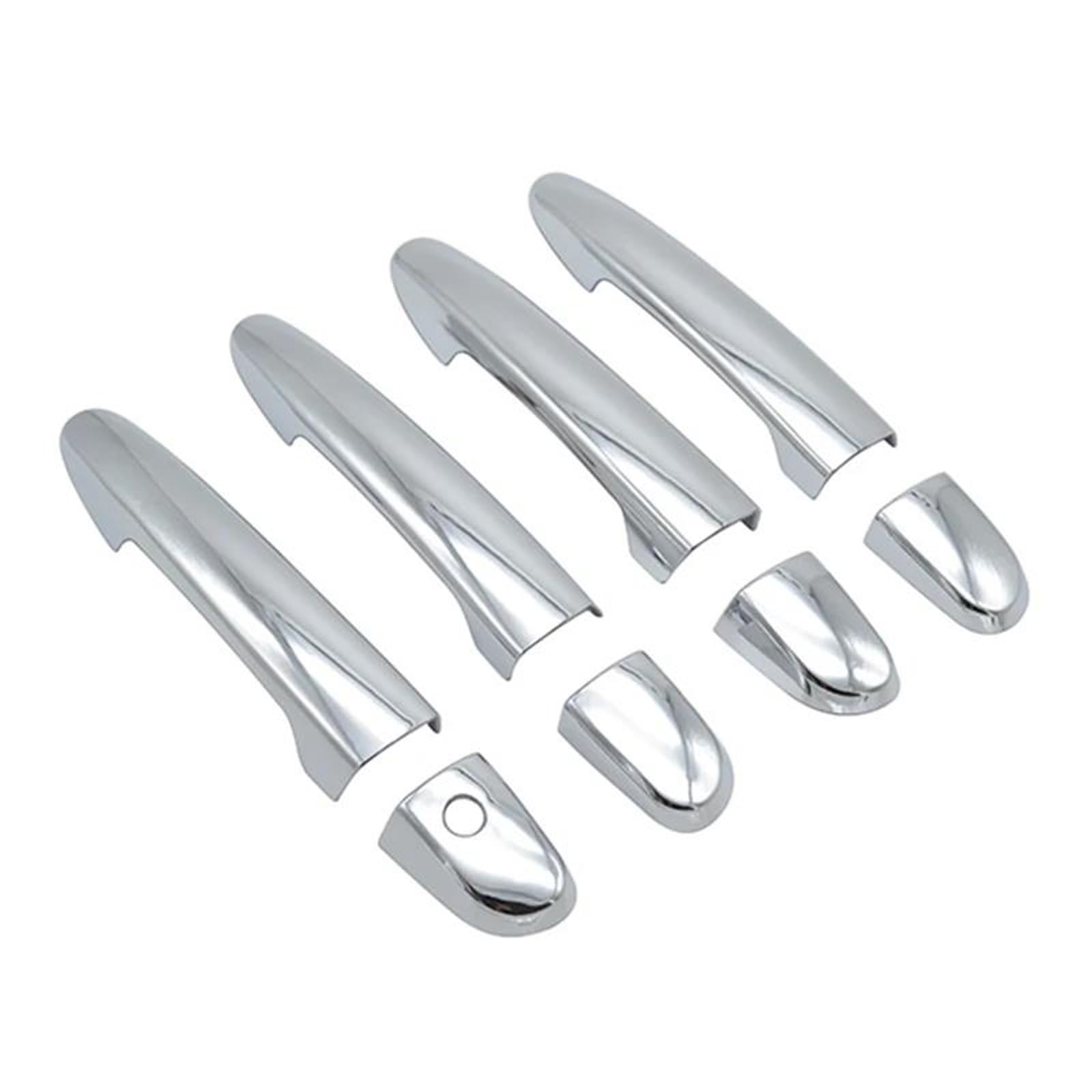 DTSGCX for Mazda 2 3 6 M2 M3 M6 2009-2013 Chrome Door Handle Cover Trim Molding Catch Overlay Garnish Cap Decoration Vehicle Trim kit