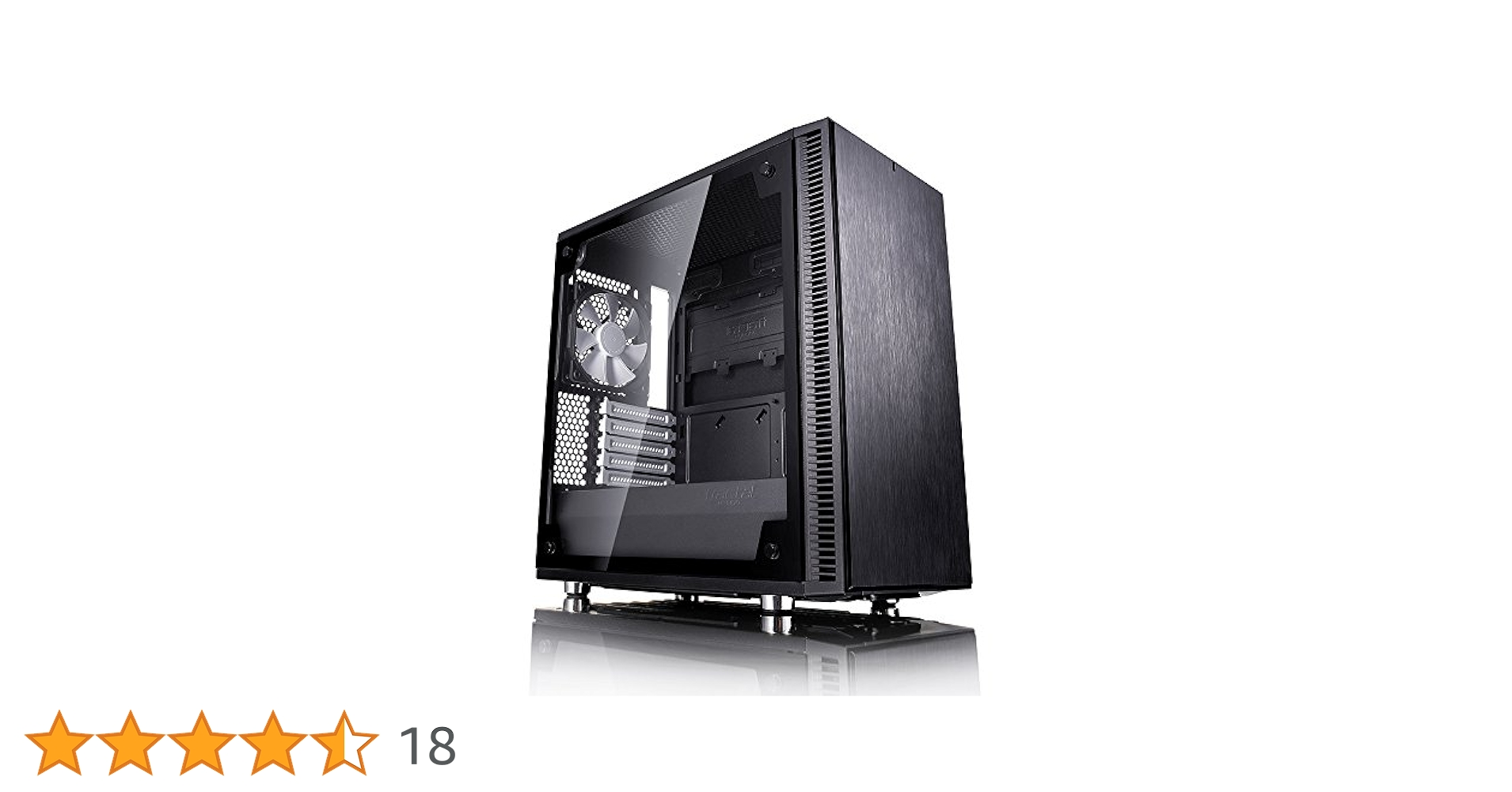 Fractal ミニタワーPCケース ブラック Fractal Design Define 7 Compact Black Solid ATX ミドルタワー
