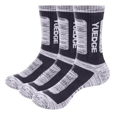 YUEDGE Women's Cushioned Outdoor Sports Socks Cover