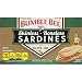 BUMBLE BEE Boneless and Skinless Sardines in Olive Oil, Ready to Eat Sardines, High Protein Food, Keto Food, Gluten Free Food, High Protein Snack, Canned Food, Bulk Sardines, 4.4 Ounce (Pack of 12)