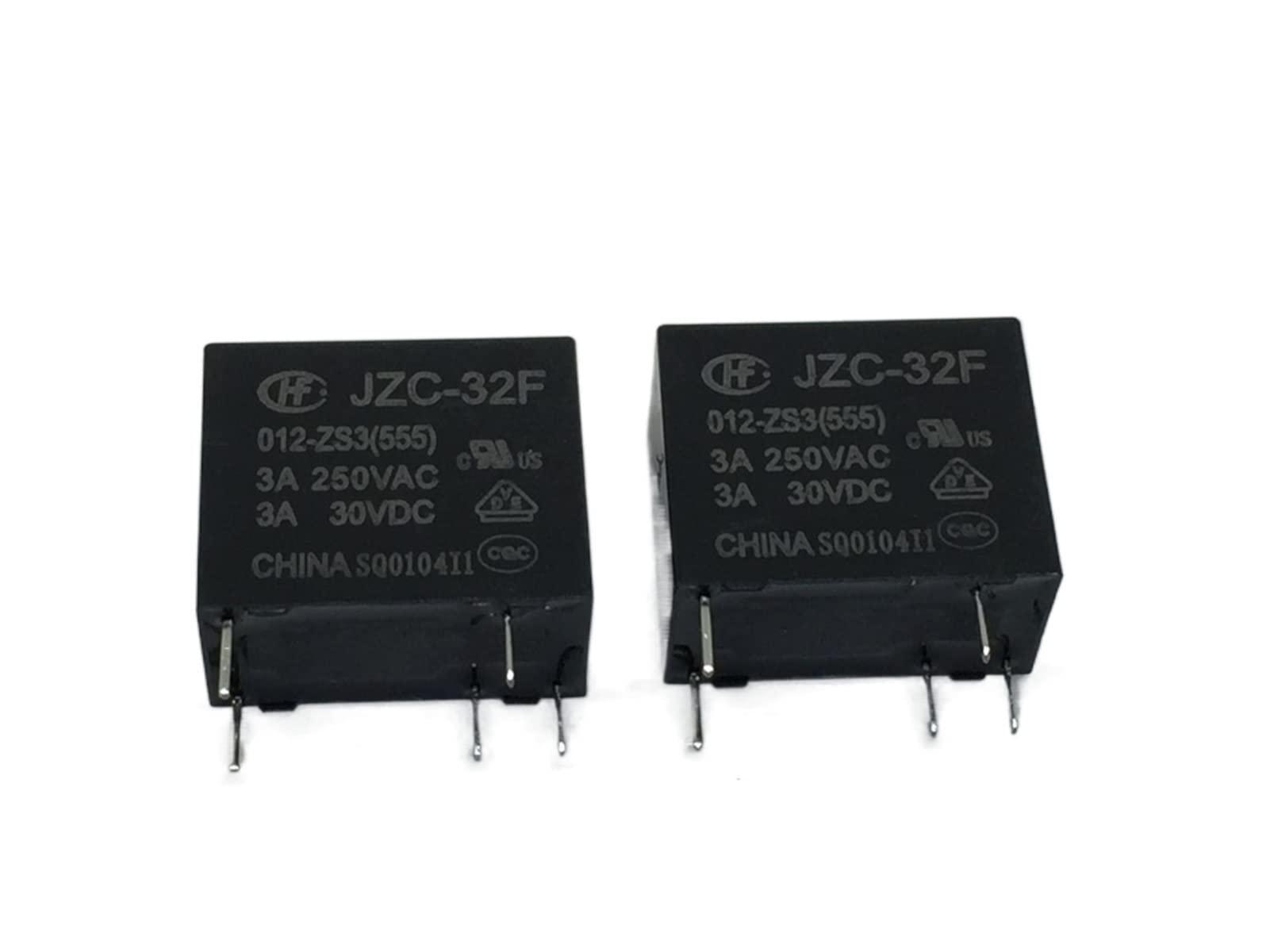 GJZIFGFWQ Relay 10pcs JZC-32F 012-ZS3 JZC-32F-012-ZS3 3A 5PIN HF32F-012-ZS3