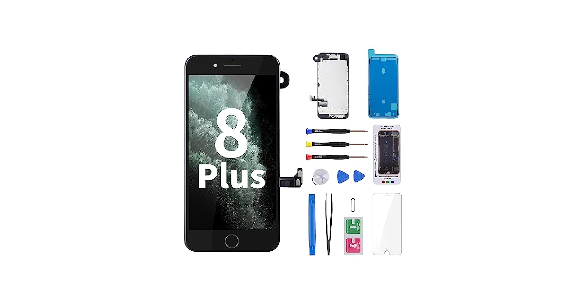 Amazon.com: CYKJGS for iPhone 8 Plus Screen Replacement with