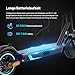 RCB EV85F Elektroroller, E-Scooter mit Straßenzulassung (ABE), 8,5 Zoll, 400W Motor, MAX 20km/h,Dreistufige Getriebestellung, Faltbarer e Roller, APP-Steuerung, Max Belastung 120 kg,Doppelstoßdämpfer
