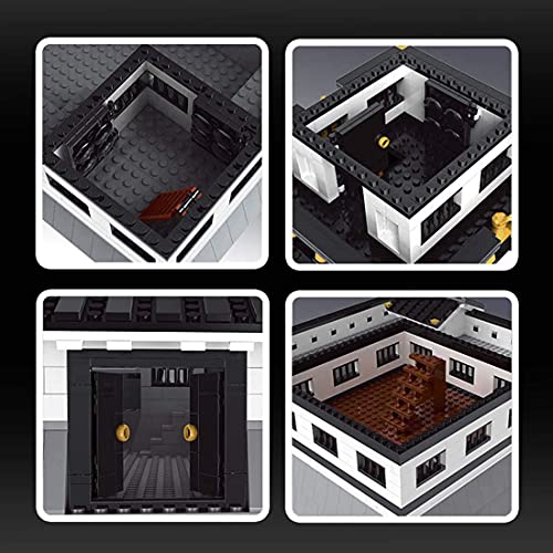 TYPIS Haus Bausteine, Japanischer Stil Schloss Architektur Bausteine Set Modular Gebäude, Kompatibel mit LEGO Haus (3086… – Bild 8