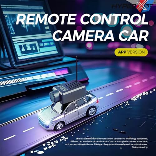 Image of 1 /64 Scale FPV Mini RC Car | WiFi App Remote Control with Camera | Multiplayer Mini Racing Vehicle