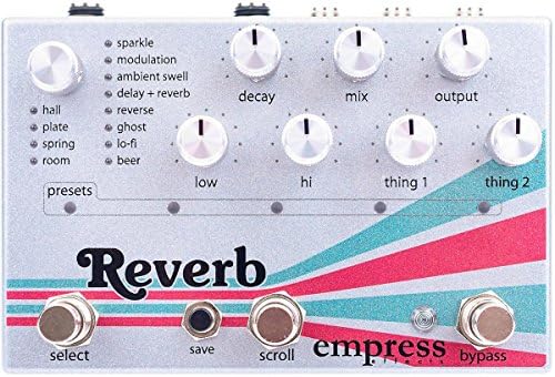Empress Effects Reverb RVRB Effects Pedal