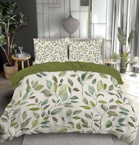 Parure de lit en microfibre de qualité supérieure avec housse 140x200
