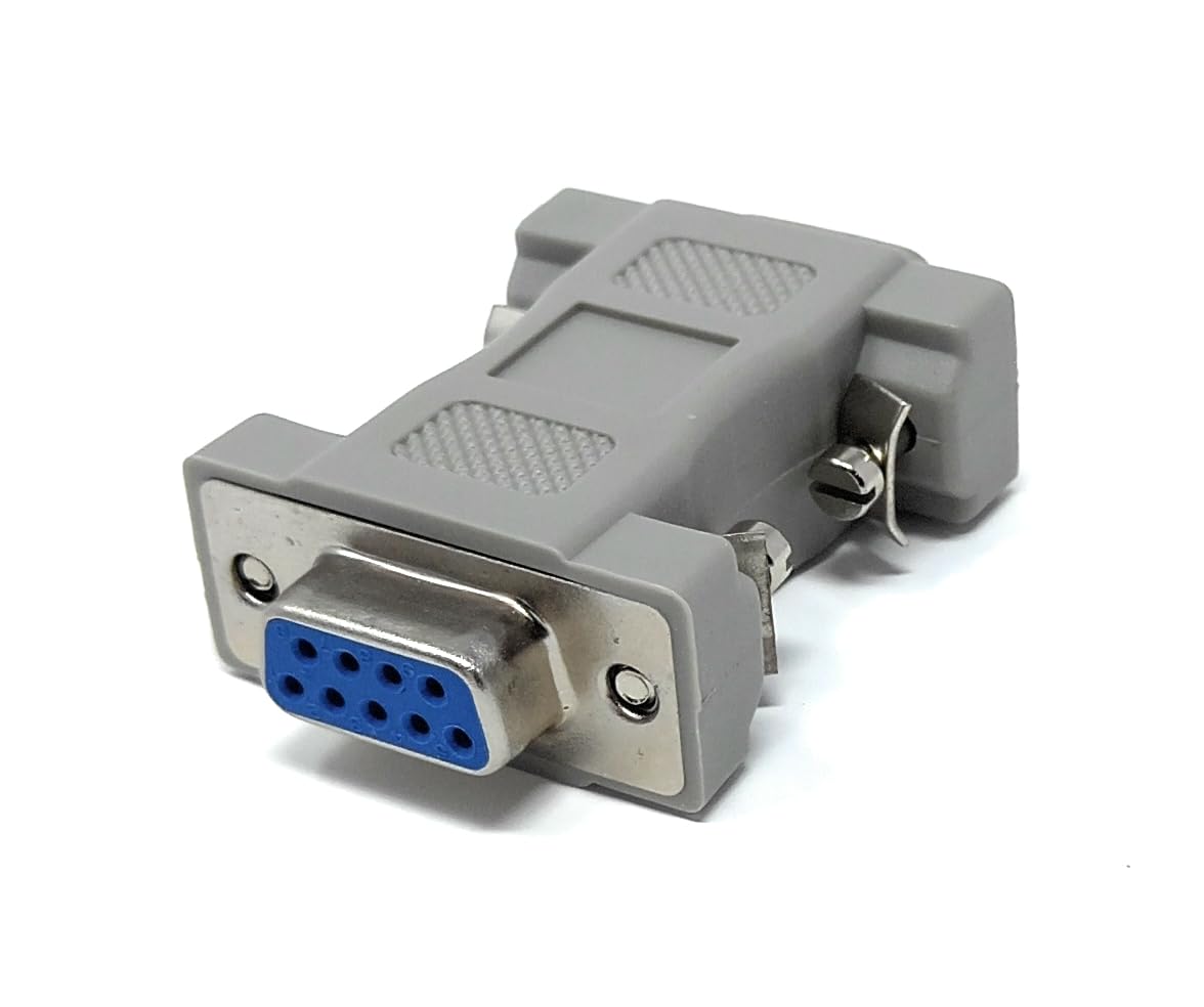 Adattatore da seriale a VGA 9 pin femmina a 15 pin maschio adattatore D9 a HD15 SVGA convertitore cavo