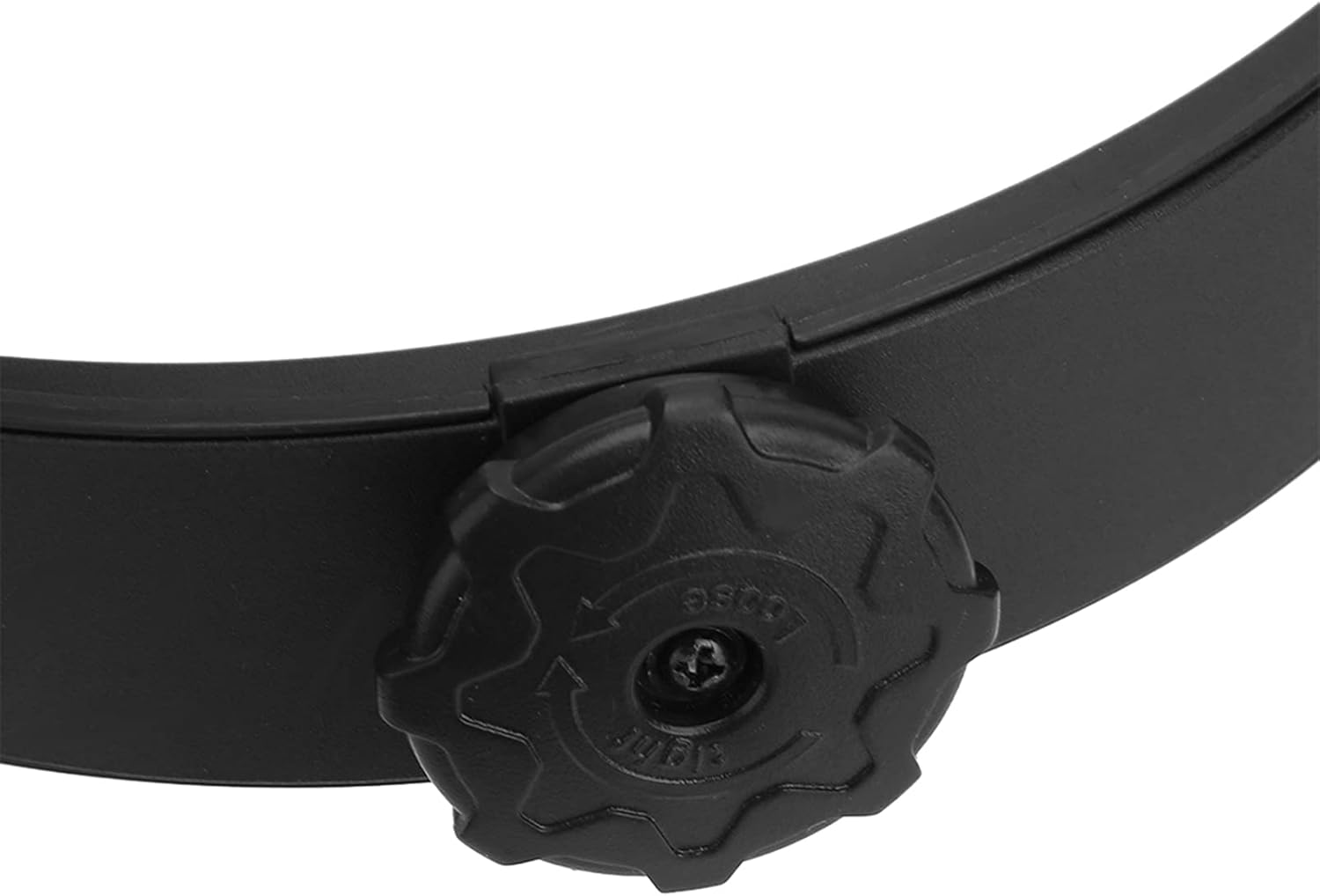 Welding Headband, Plastic Helmet Comfortable Humanized Welding Headband Adjustable for Solar Auto Darkening Welding(black)