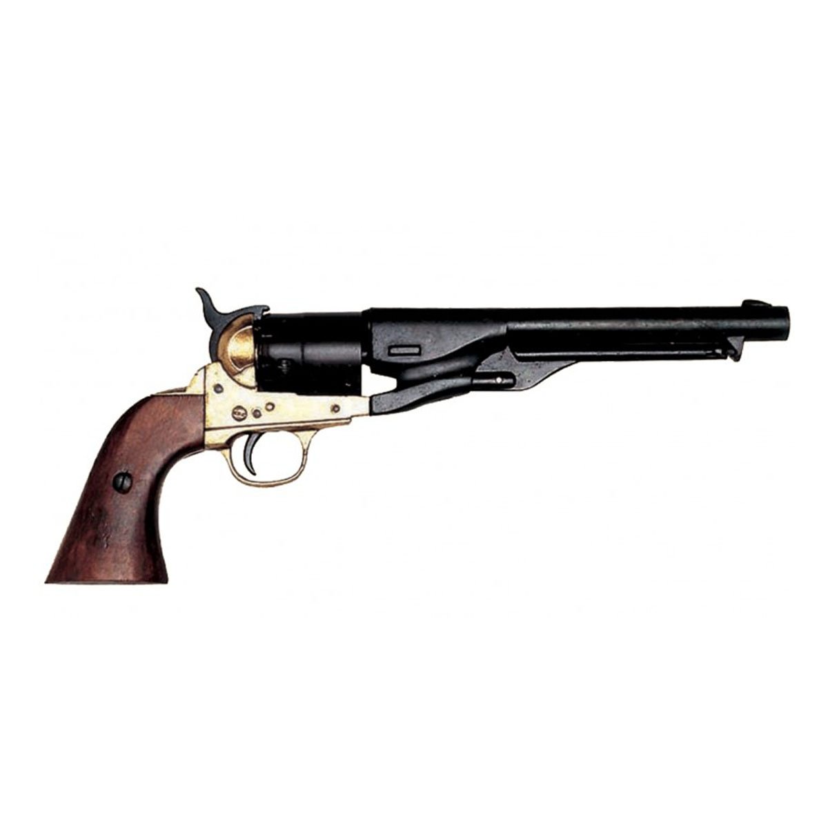 Denix Replica Colt Modell M 1860 schwarz/Messing 37 cm Perkussionsrevolver
