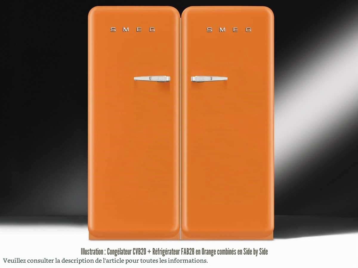 Smeg FAB28RO1 Réfrigérateur Armoire pose libre 248 L 40 dB 90 W Classe: A++