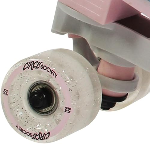 Miniatura 3 de Circle Society - Patines clásicos para niños ajustables para interiores y exteriores