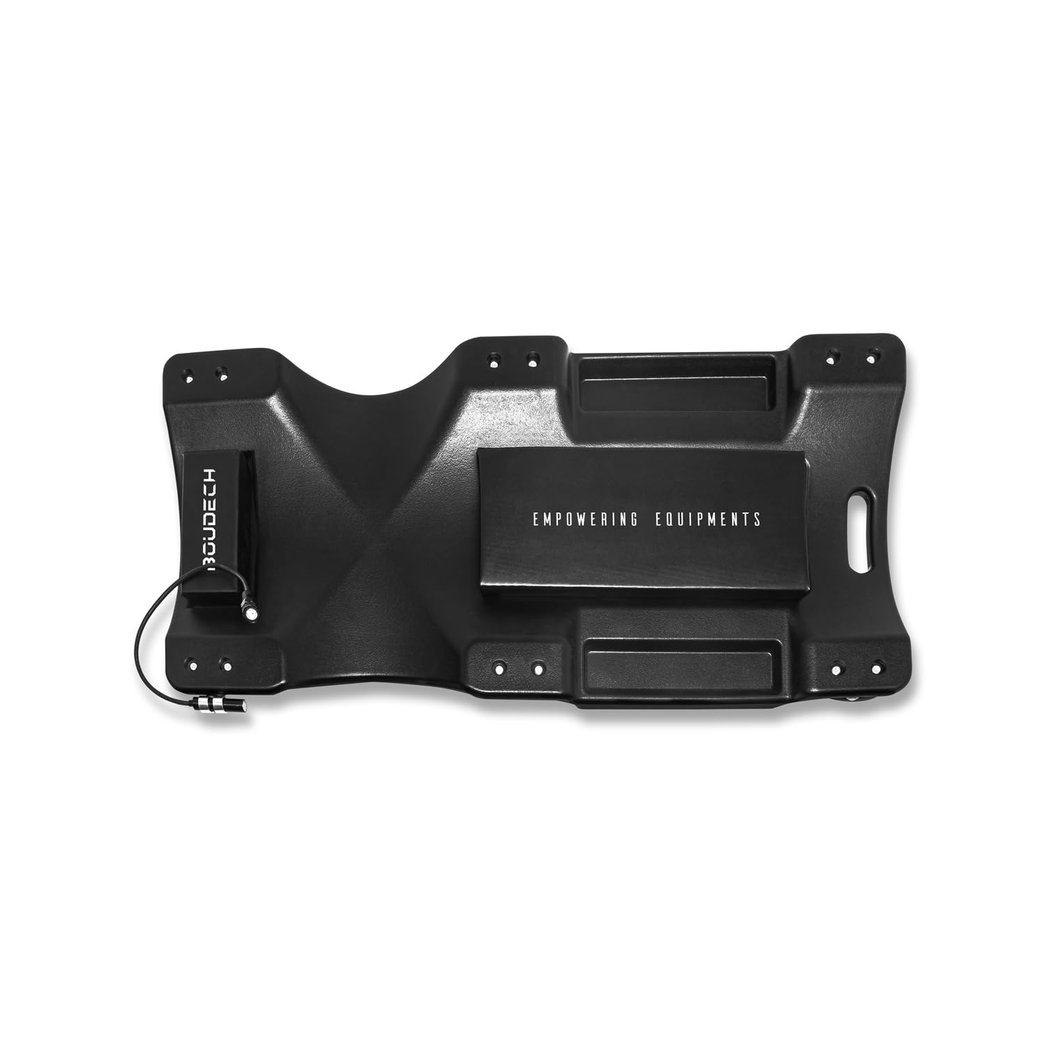BOUDECH Snake Chariot sous voiture avec appuie-tête, coussin Lombaire et lumière LED magnétique orientable