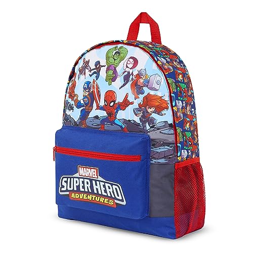 Mochila Infantil Spiderman Para Niños - Ligera, Resistente Al Agua Y Con Correas Ajustables