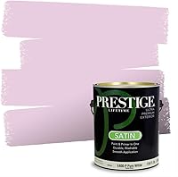 Vista 114 de PRESTIGE Pinturas de pintura interior e imprimación en uno, 1 galón, plano, combinación comparable de Sherwin Williams* Kimono Violet*