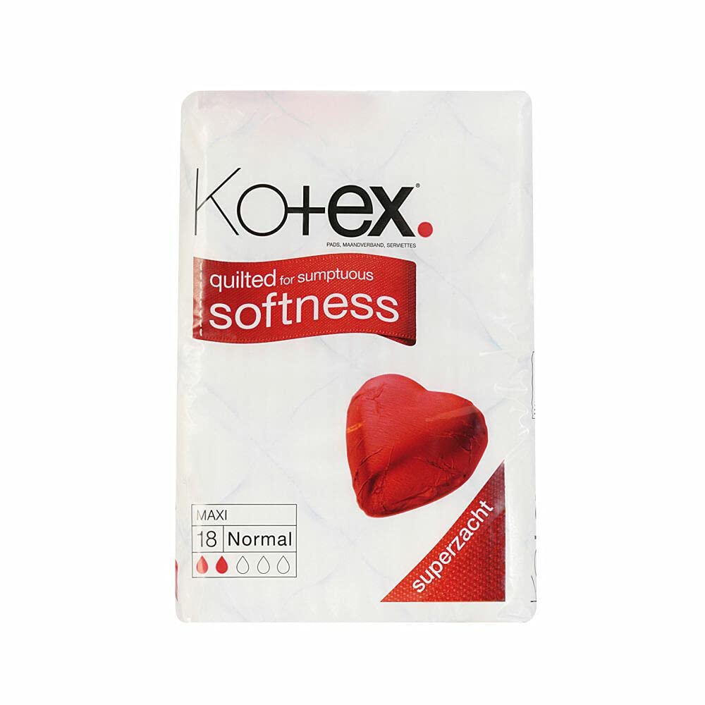 12 x Kotex Maxi Normal 18 Pads