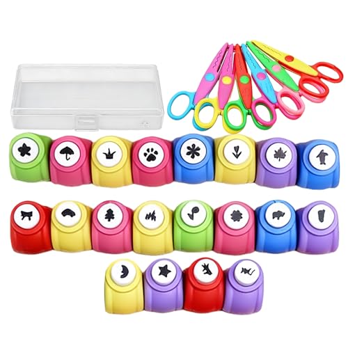Kit de découpe et embossage de trous pour projets scolaires