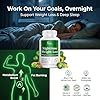 Nighttime Fat Burner Supplements - Appetite Suppressants for Weight Loss - Women & Men, Sleep & Relaxation - Metabolism Booster Weight Loss Pills 30
