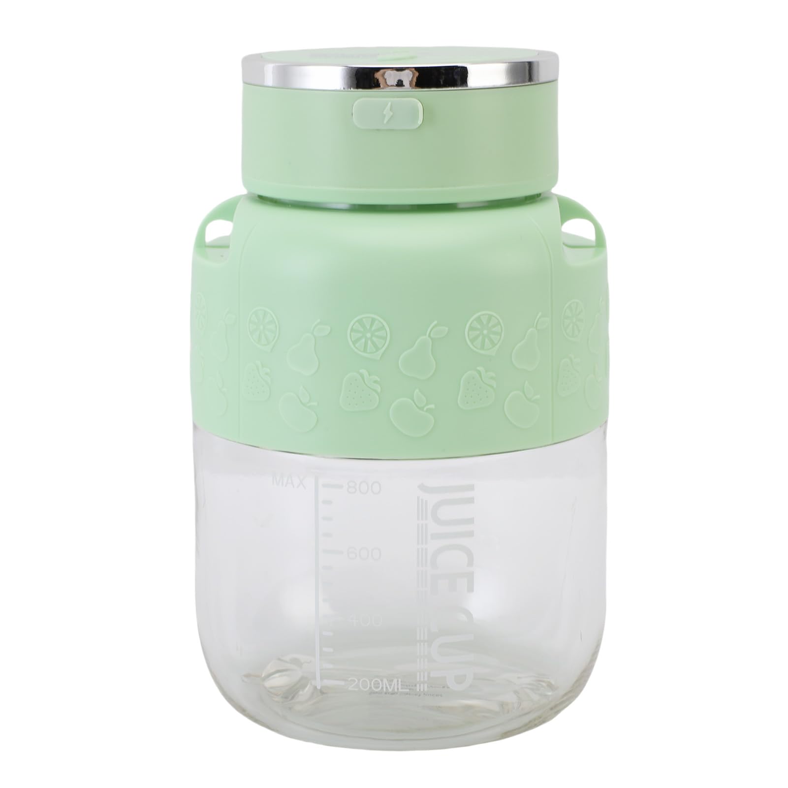 Frullatore Elettrico Ricaricabile 800ml, Macchina per Succhi Portatile, Frullatore Smontabile per Casa Palestra Ufficio Viaggi Smoothie Maker