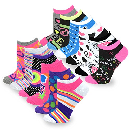 Image of Fun Novelty Low Cut Ankle Cute Socks School Dress Cheap Socks for Women Men Junior Teen 12pair 18pair