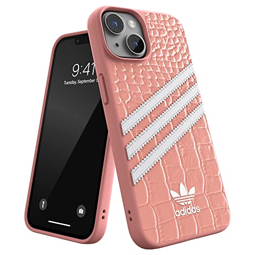 アディダス iPhone 14 6.1インチOR Samba alligator FW22 wonder mauvewhite 50199