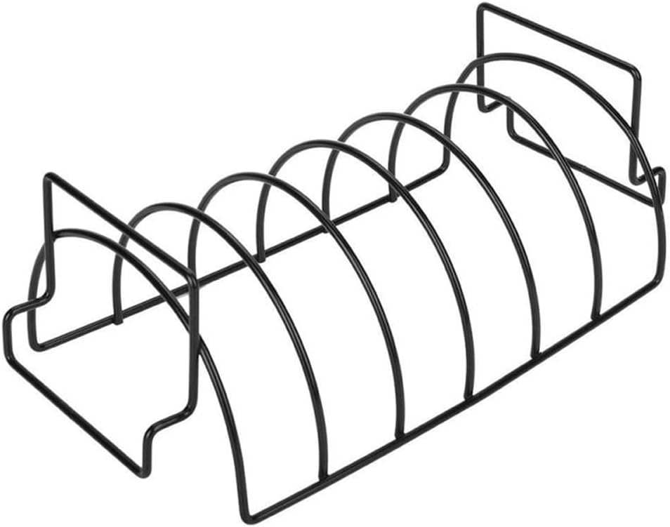 Stainless Steel Chicken Turkey Rack Holder Roasting Rack Large Beef Chicken Roaster Stand for Smoker Grill, Oven, Charcoal Grill