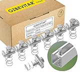 GZBEVITAR Spring Channel Nut and Bolt - 3/8' x 15/16' for 1-5/8' Strut Channel. 8mm...