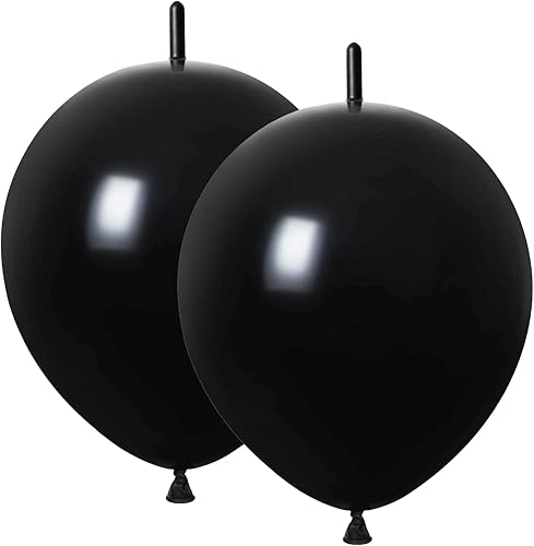 ADIDO EVA Link Balloons - Globos de látex marrón de 6 pulgadas, 80 unidades, para cumpleaños, Halloween, Navidad, fiestas y festivales
