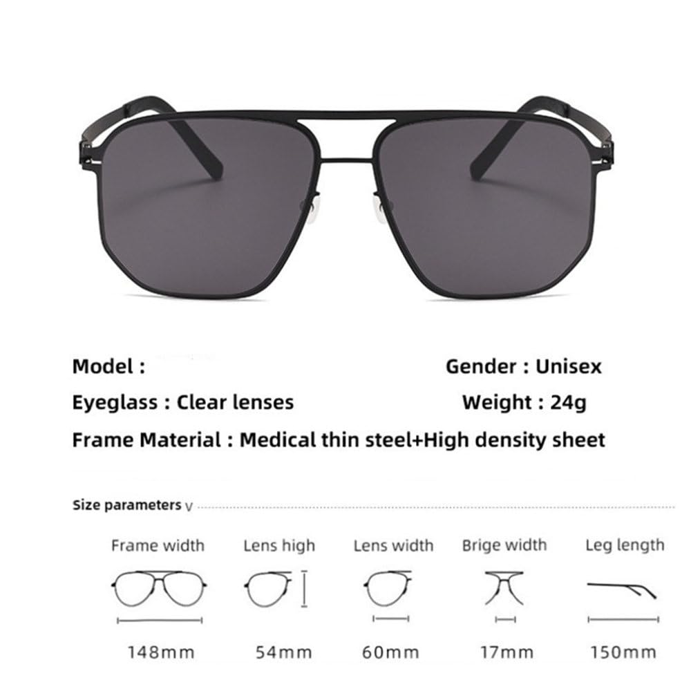 Gafas de sol polarizadas de moda 2025, gafas de sol para conducir y viajar, gafas de montura grande, gafas de sol UV400 para hombres y mujeres.