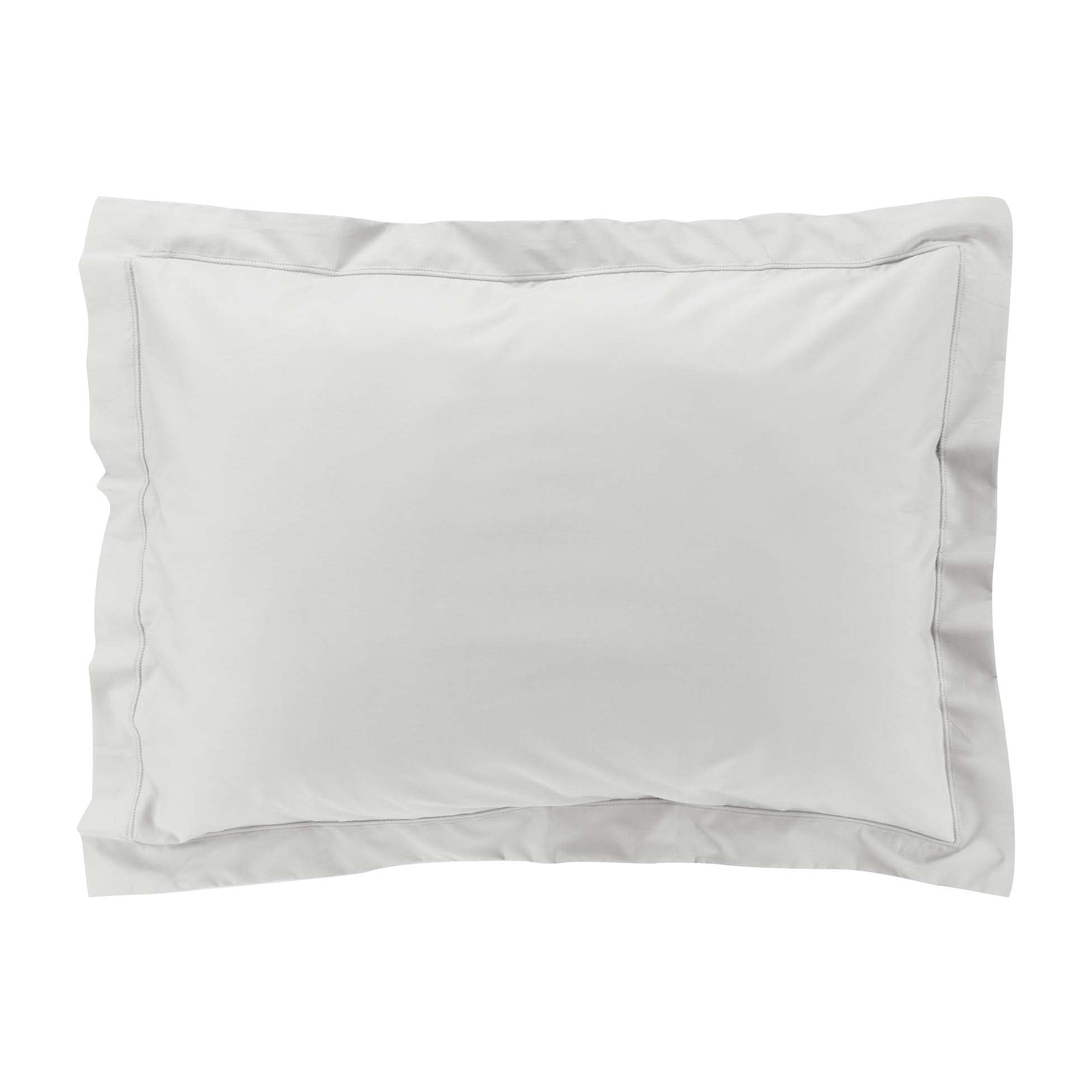 douceur d'intérieur, Pillowcase (50 x 70 cm) Percaline White, Cotton Percale