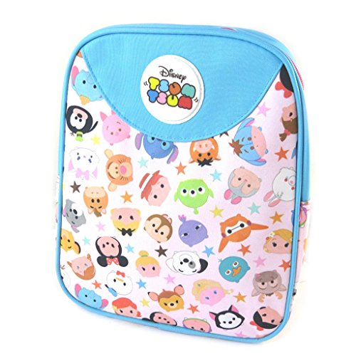 Mochila  Disney Tsum azul multicolor: 27x22x10 cm