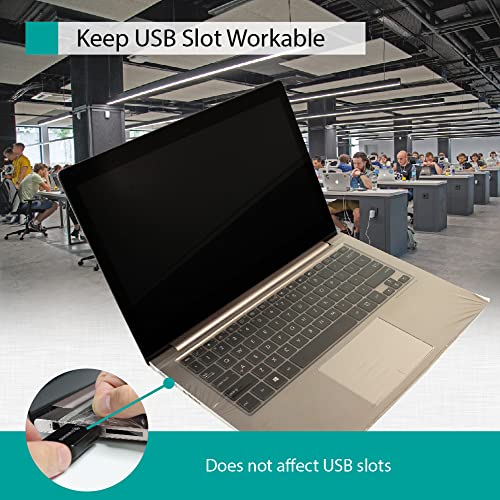 Green Onions Supply Fully Covered Flat Style Universal 0.025Mm Wipeable Superb Tactile Feeling Waterproof Anti-Dust Keyboard Cap Cover For Laptop 17 Inch Hospital/Dentist Use [3 Pack] #TOP6