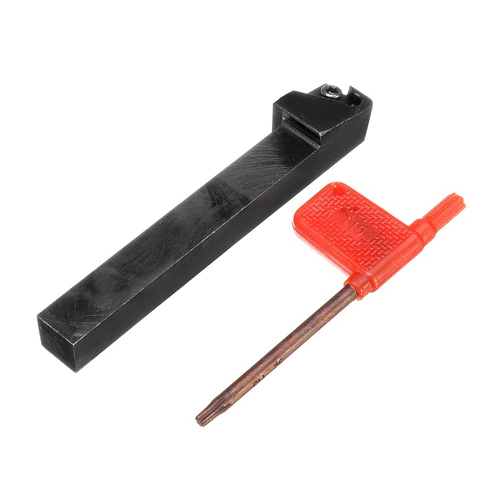 Ser1212H16 Externe Thread Turning Tool Holder 12X100Mm Lathe Boring Bar For 16Er Ag60 Inserts