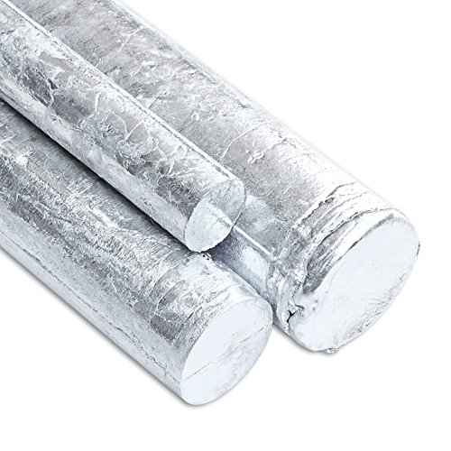 Feinzink Anode Zink Stab Opferanode Zinkanode - 350 mm lang - Rund Ø 20 mm Cover