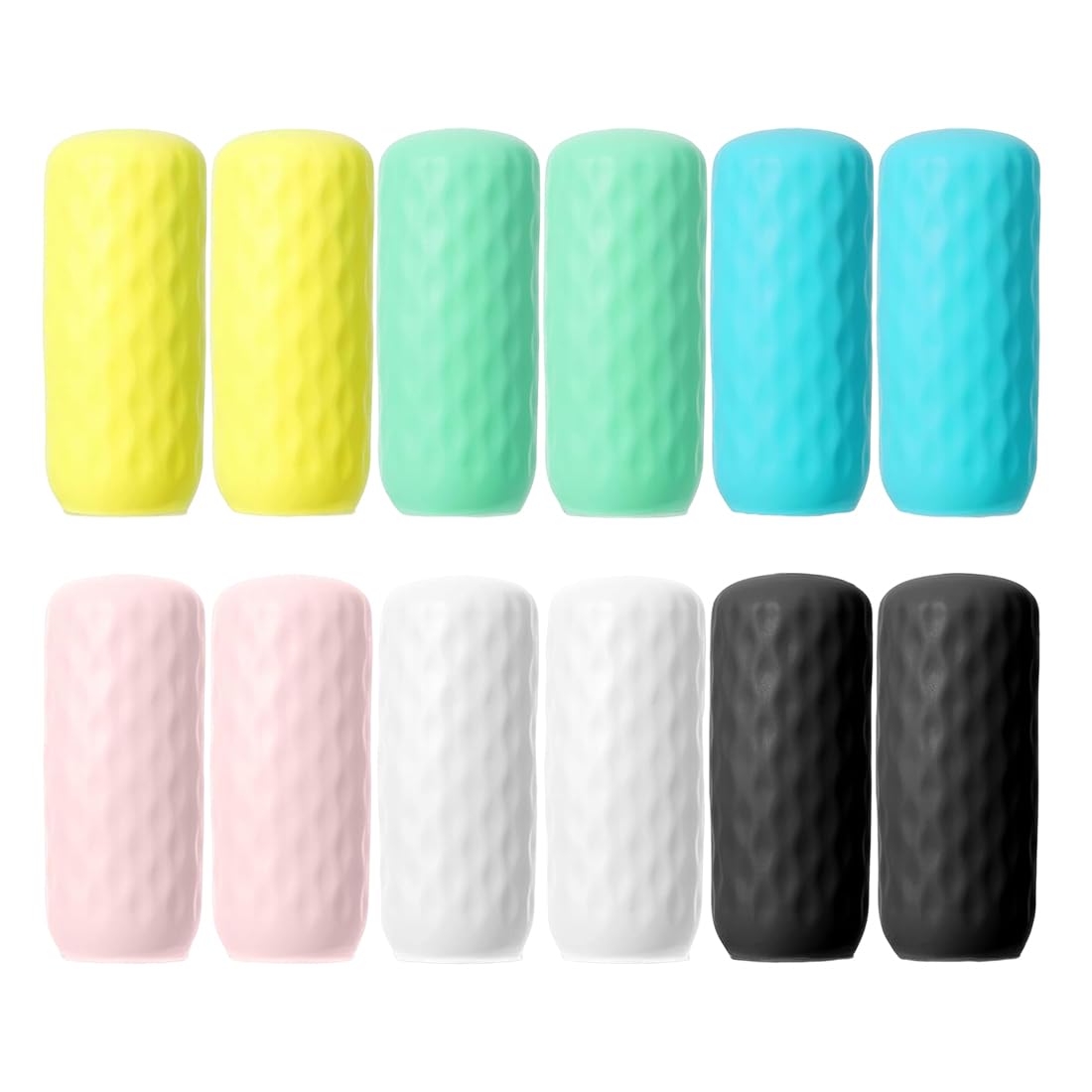 12 Pezzi Copribottiglie in Silicone per Viaggi Maniche Elastiche per la Protezione dalle Perdite Protezione dalle Perdite da Viaggio Riutilizzabili per Contenitori per Bagnoschiuma