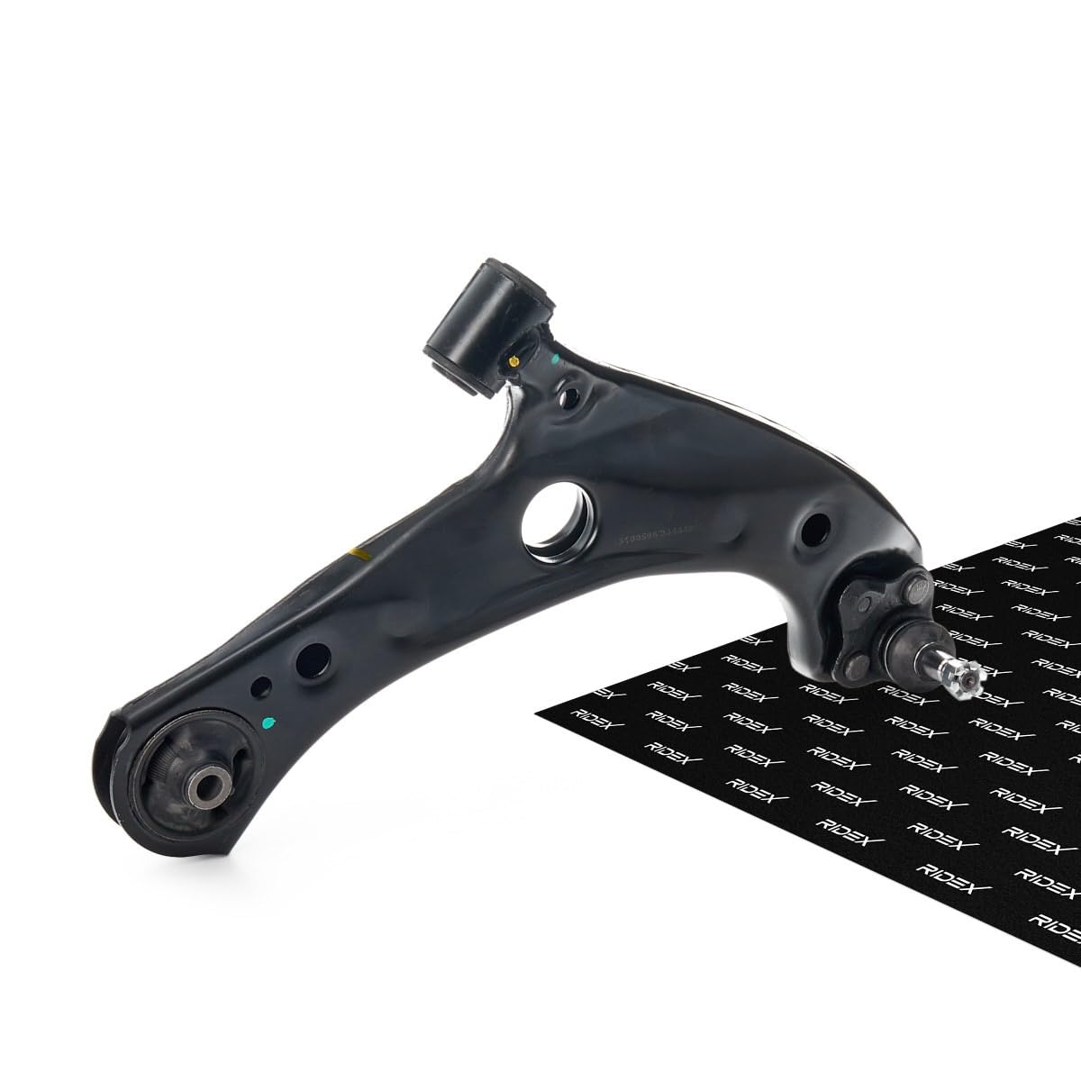 RIDEX 273C3233 Barra oscilante de suspensión de ruedas Delantero Derecha con apoyo de caucho con rótula de suspensión/carga Compatible con TOYOTA Corolla XII Familiar E210