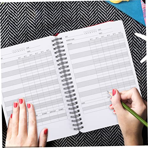 Cuaderno para Planificación de Ejercicios UPKOCH con Espiral para Gimnasio y Progreso Semanal 6