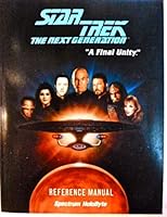 Star Trek the Next Generation "A Final Unity" Reference Manual B006K4FE8I Book Cover