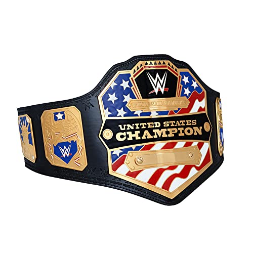 WWE Authentic Wear Officially licensed title belt from Commemorative United States Championship