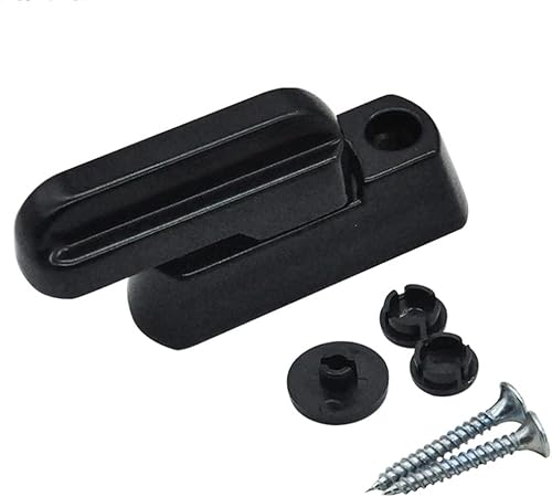 Miniatura 3 de Bloqueador de bloqueo de ventana color negro, bloqueo de ventana para puertas francesas, bloqueo de bloqueo, bloqueo de bloqueo, hebilla de ventana