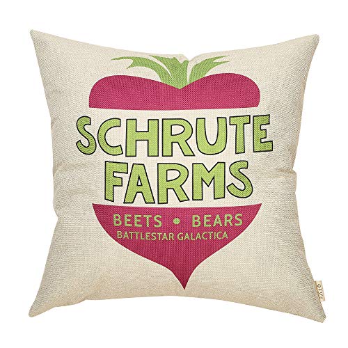 Fjfz The Office Funny Décor TV Show Lover, Schrute Farms Decoration, Bears Beets