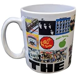Tazza Beatles Chronology - Les Beatles, Paul McCartney, John Lennon, RIngo Starr, George Harrison