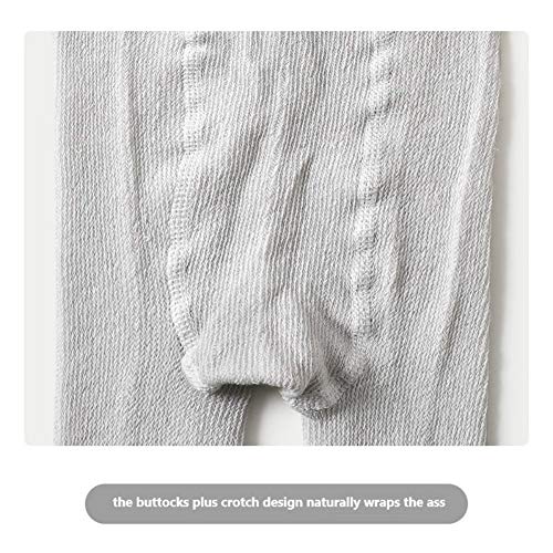 EJDTOP Meias justas para bebês, meia-calça de cor sólida, meia-calça de algodão para bebês de 6-12 m