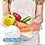 JollyPack 14 Pack Fridge Organizers, Refrigerator Organizer Bins with Lids, BPA Free Stackable Fruit Storage Containers for Fridge, Vegetables, Food and Drinks