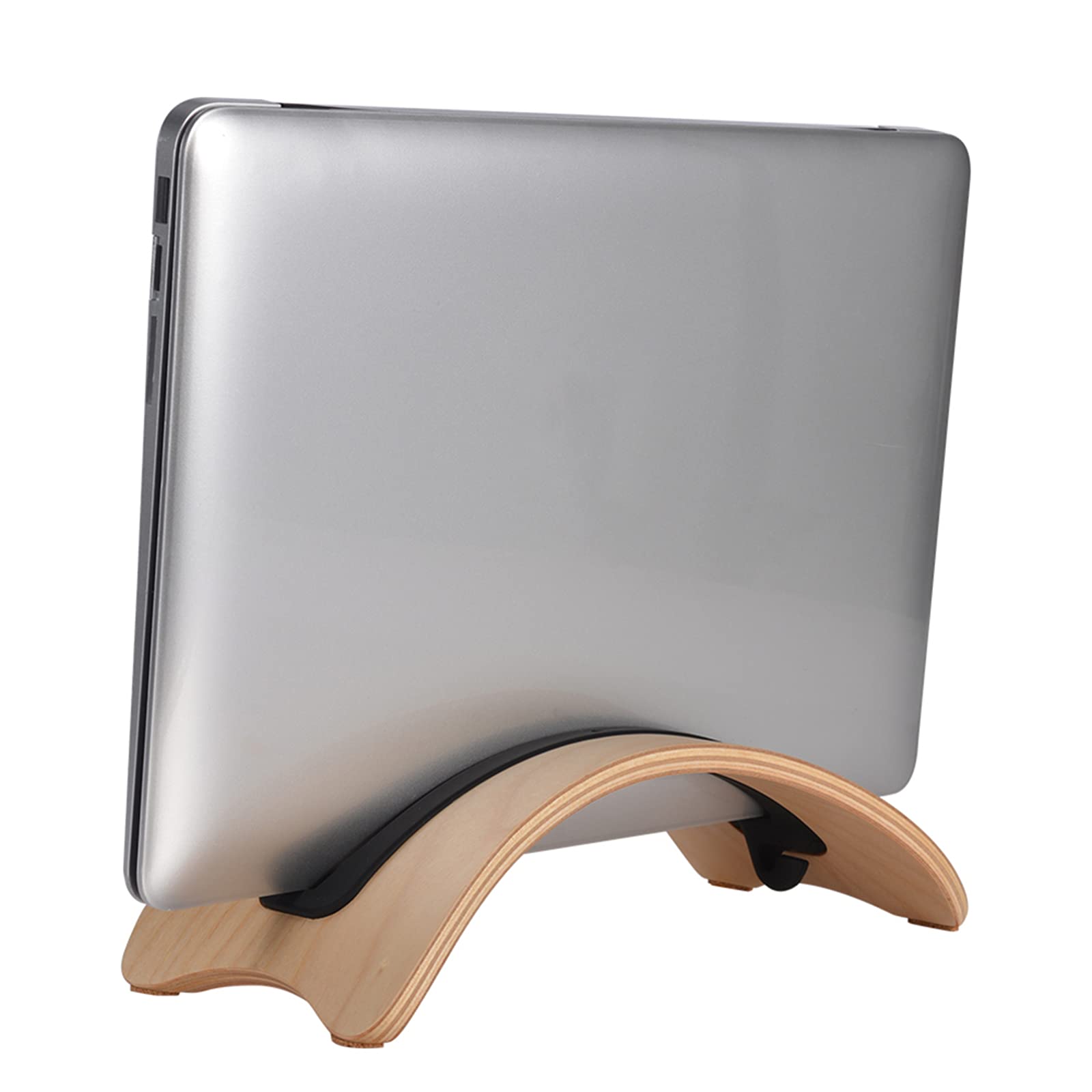 Supporto per Staffa Supporto per Laptop da Tavolo Verticale in Legno per Computer Notebook,