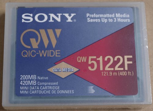Sony Qw5122F Qic-80 Qic-Wide 420Mb Mini Data Cartridge #TOP12