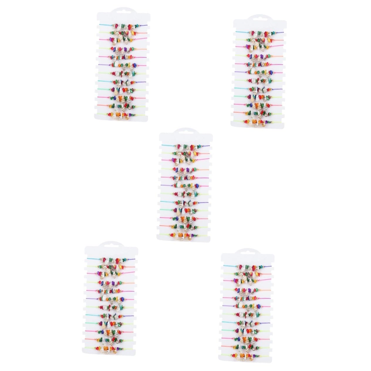 GALPADA 60piezas Pulseras De Para Mujer Tobilleras Ajustables De Verano Joyería De Playa Bohemia Para Amistad y Accesorios De Moda