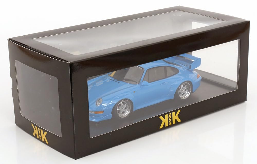KK-Scale KKDC181423S - Porsch. 911 (993) GT2 1996 Speedline Rims Light Blue - Maßstab 1/18 - Modellauto